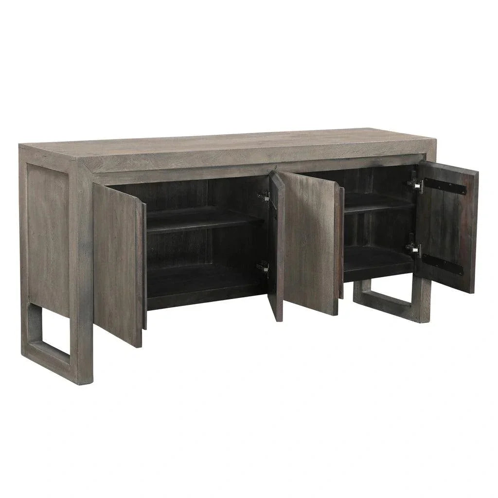 Brooks Solid Acacia Wooden Buffet - LOOMLAN - Urbia - Buffets