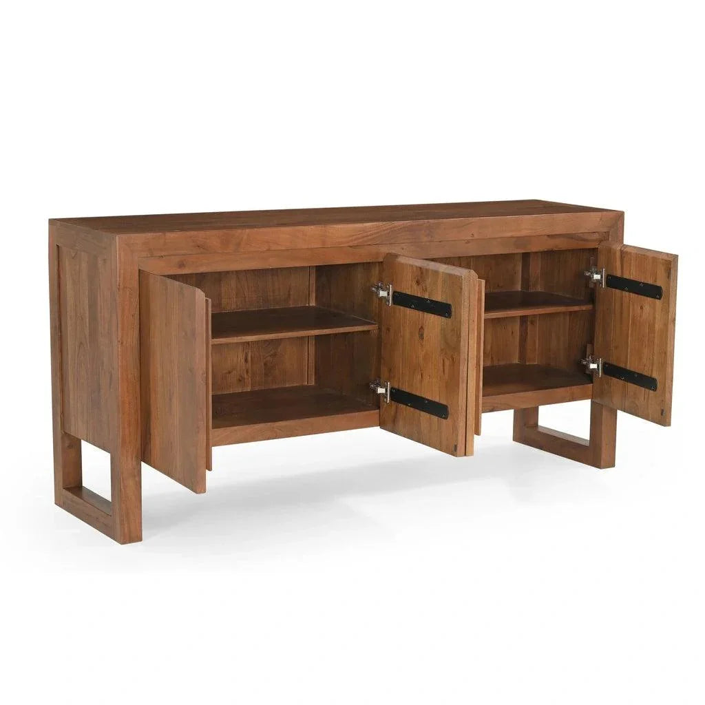 Brooks Solid Acacia Wooden Buffet - LOOMLAN - Urbia - Buffets