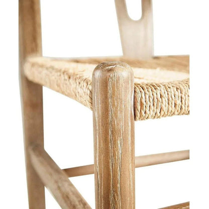 Furniture Classics Broomstick Wood Framed Armless Dining Chair