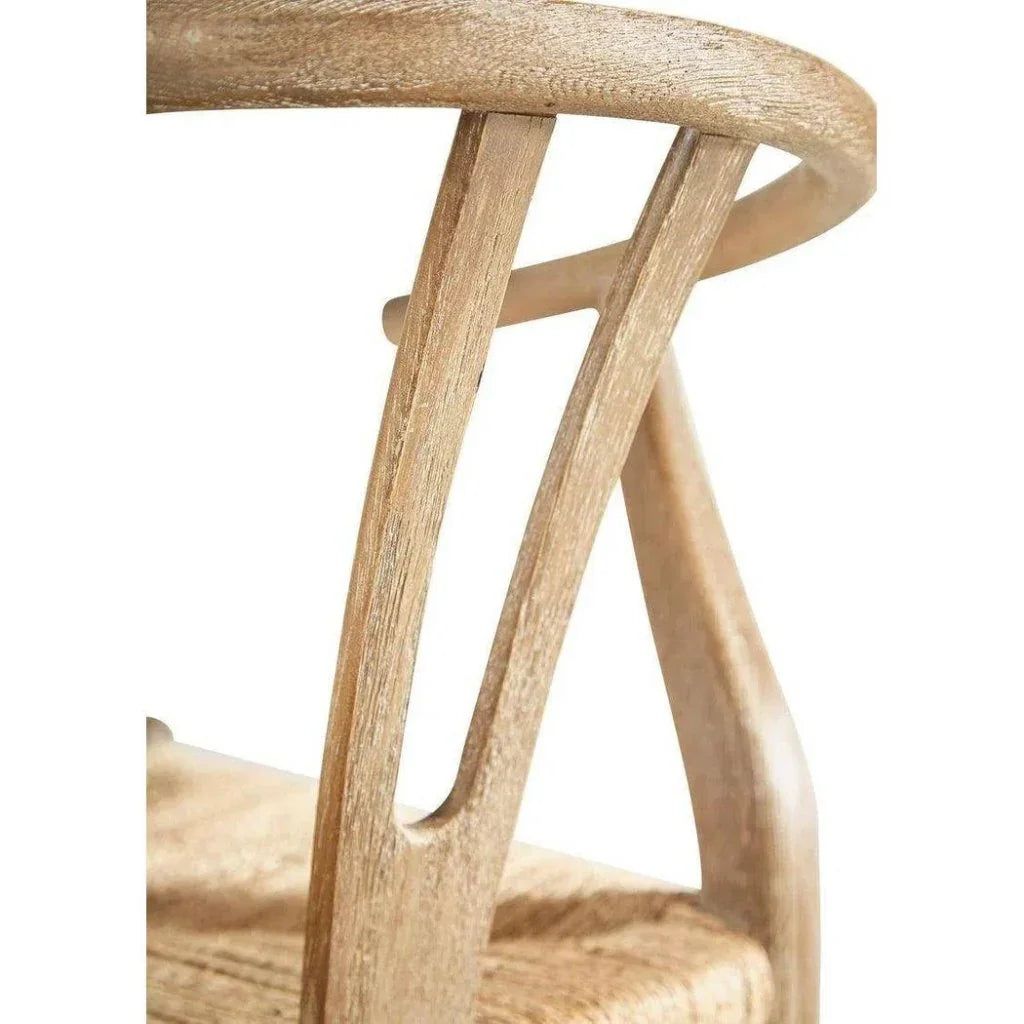 Furniture Classics Broomstick Wood Framed Armless Dining Chair