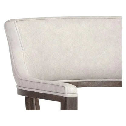 Brylea Leather Dining Armchair - LOOMLAN - SUNPAN - Dining Chairs