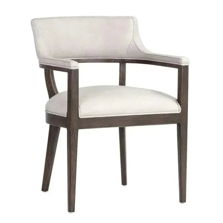 Brylea Leather Dining Armchair - LOOMLAN - SUNPAN - Dining Chairs