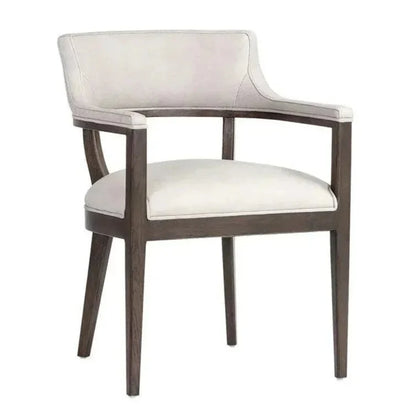 Brylea Leather Dining Armchair - LOOMLAN - SUNPAN - Dining Chairs