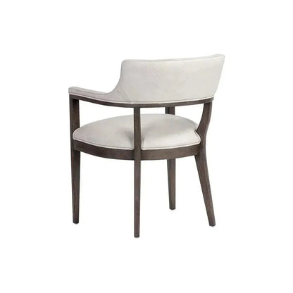 Brylea Leather Dining Armchair - LOOMLAN - SUNPAN - Dining Chairs