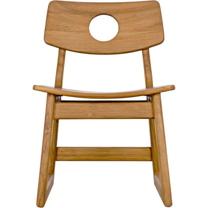 Buraco Chair, Teak - LOOMLAN - Noir - Dining Chairs