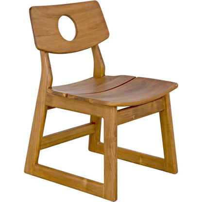 Buraco Chair, Teak - LOOMLAN - Noir - Dining Chairs