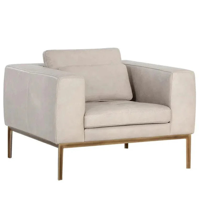 SUNPAN Burr Leather Armchair