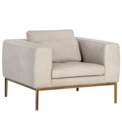 SUNPAN Burr Leather Armchair