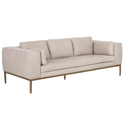 SUNPAN Burr Leather Sofa