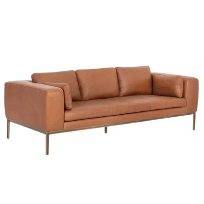 SUNPAN Burr Leather Sofa