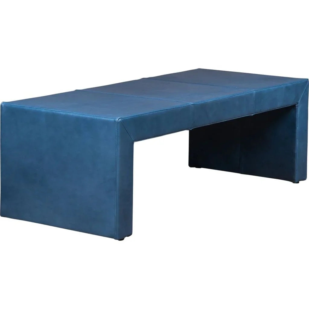 Butler Genuine Leather Cocktail Table