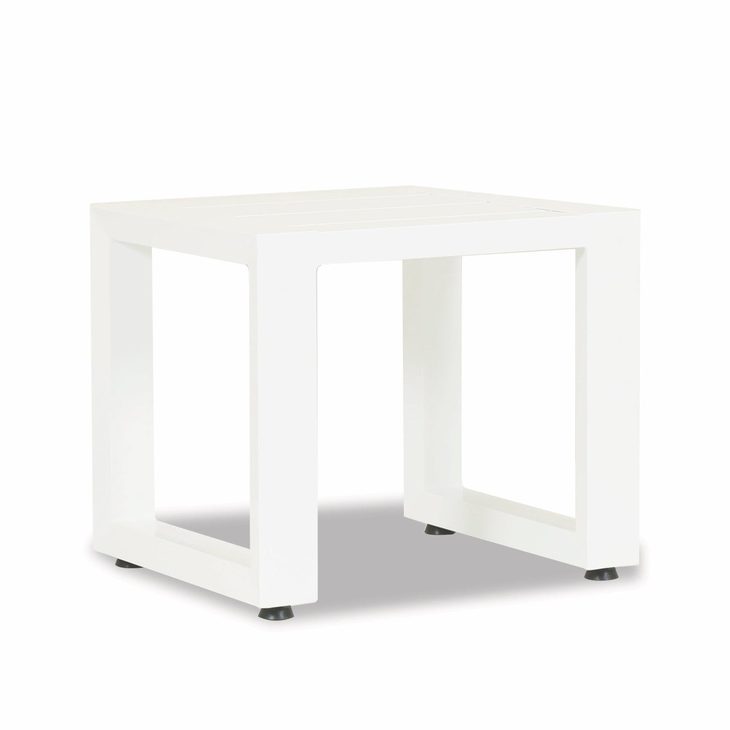 Newport Aluminum Made Rectangular Outdoor End Table