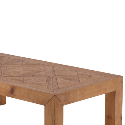 Furniture Classics Wagner Wooden Rectangular Coffee Table
