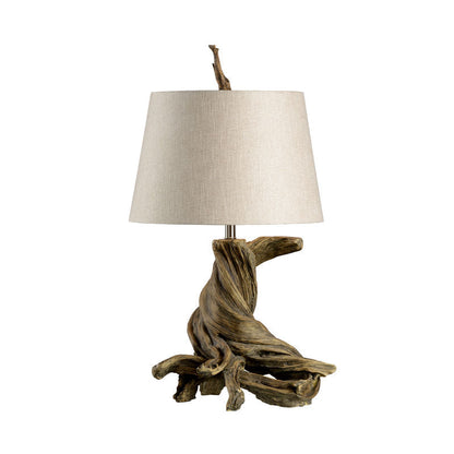 Olmsted Resemble Twisted Driftwood Table Lamp-Table Lamps-Wildwood-Natural-LOOMLAN
