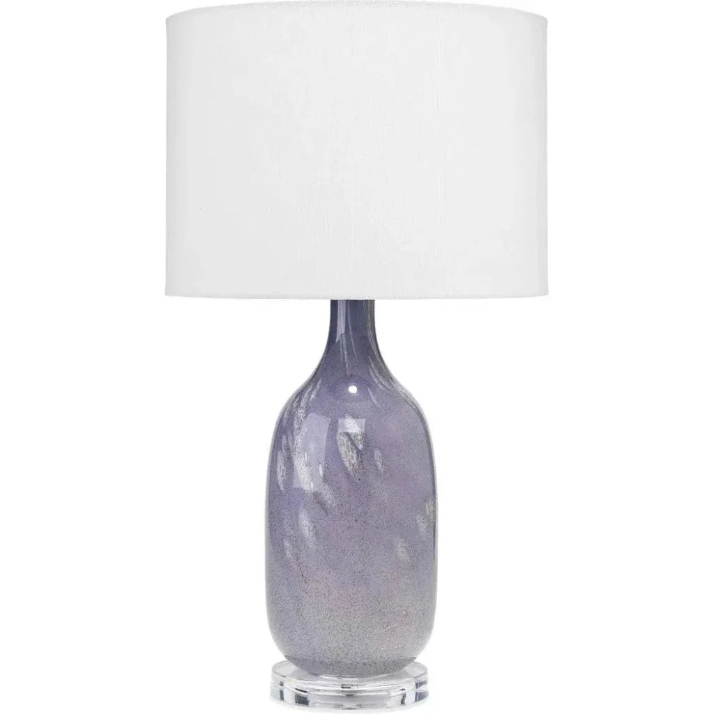 Lavender Glass Acrylic Maya Table Lamp