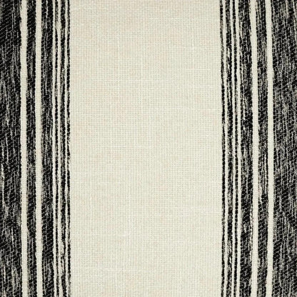 Balboa Black Stripes Black Large Throw Pillow Insert -- view 2