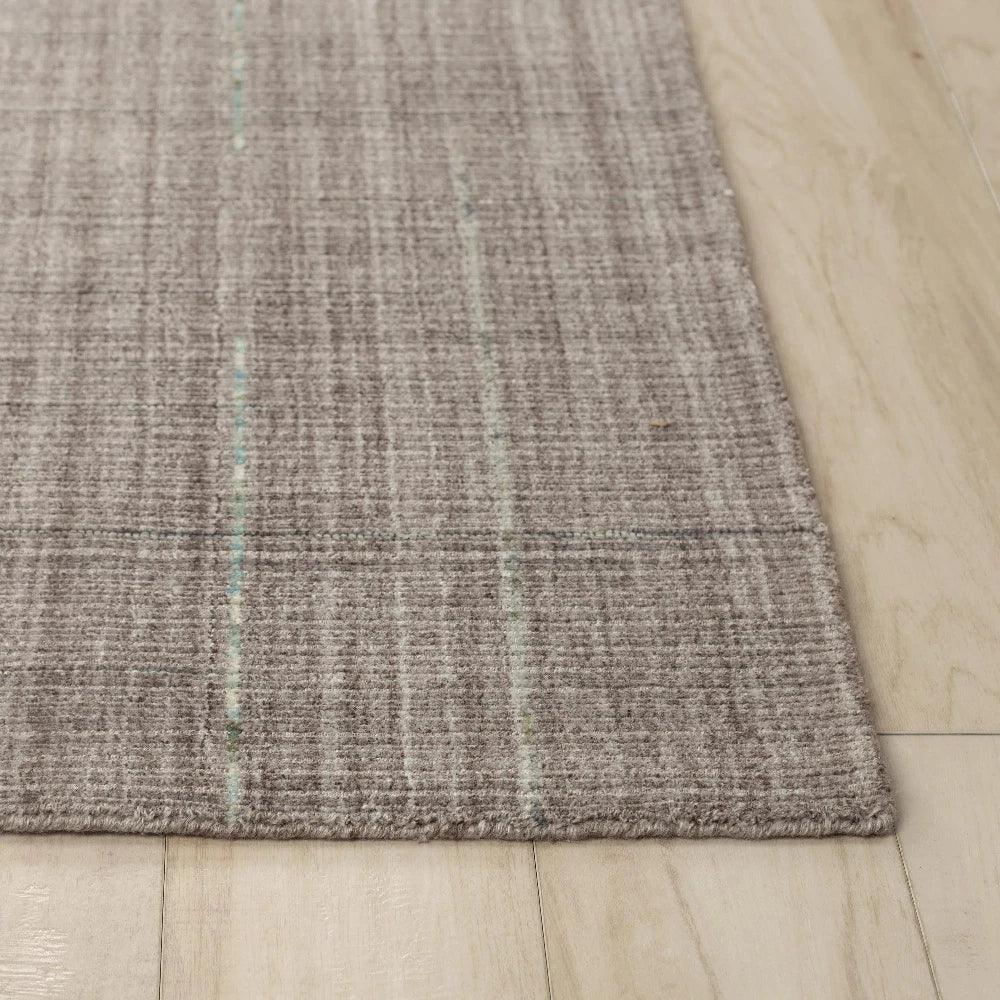 Aymo Solid Brown Area Rugs For Living Room -- brown