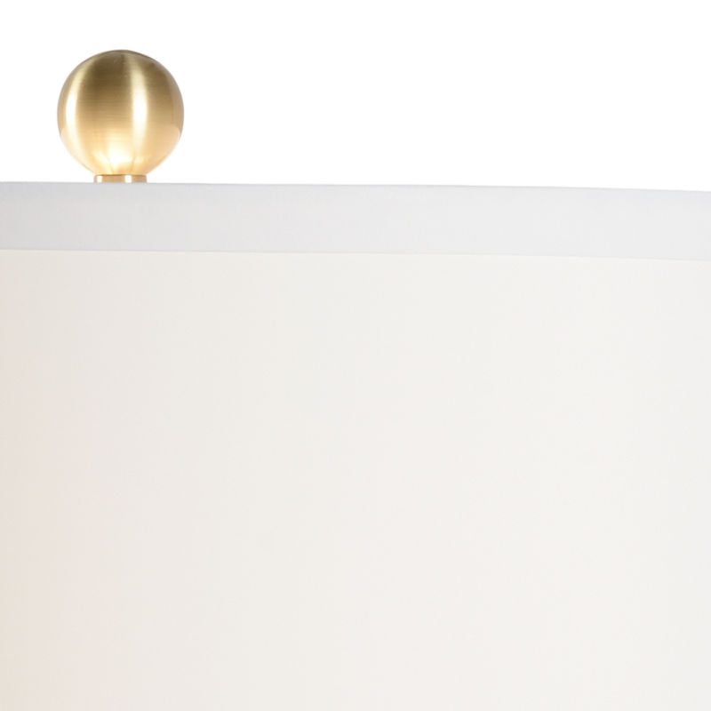 Chelsea House Beehive Blue Ceramic And Gold Accents Urn Table Lamp