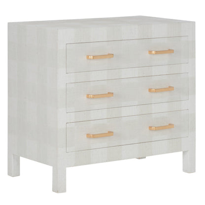 Chelsea House Gracious Three Drawers Wood Chest