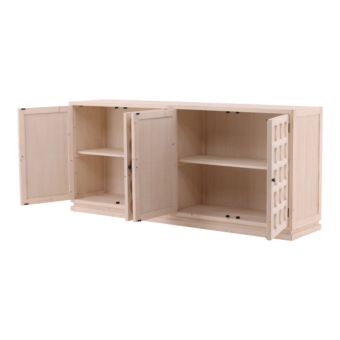 Furniture Classics Austin Four Doors Wood Sideboard