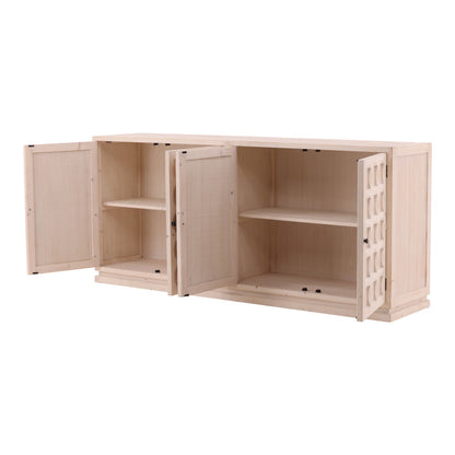 Furniture Classics Austin Four Doors Wood Sideboard