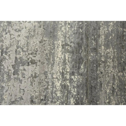 Abe Abstract Gray Large Area Rugs For Living Room - LOOMLAN - LOOMLAN - Area Rugs