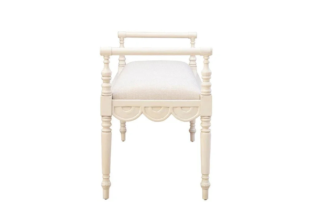 Juliet Performance Fabric Bedroom Bench -- view 9