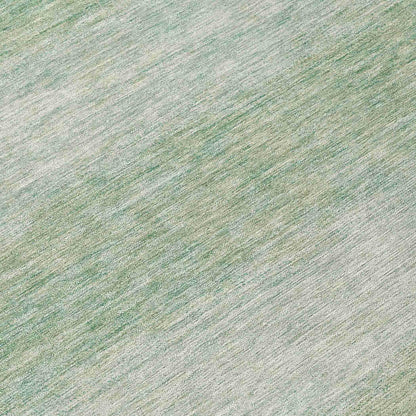 Haelius Teal Washable Indoor-Outdoor Rug