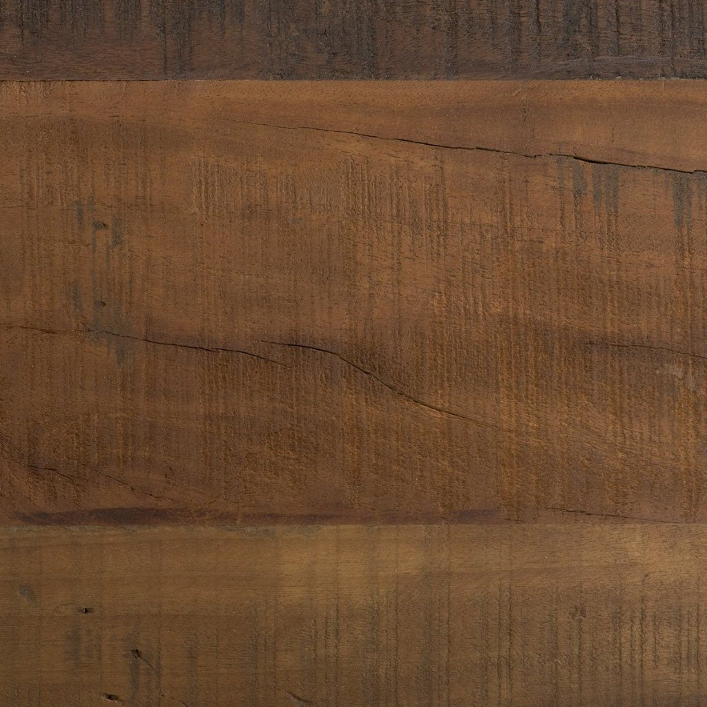 Ashwick 60" Dark Brown Reclaimed Wood Backless Bench -- Dark Brown