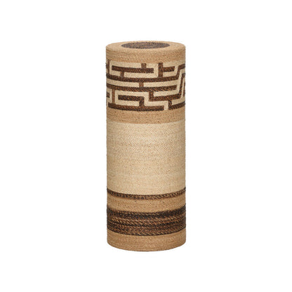 Wildwood Calusa Abaca Rope Warpped Wooden Pedestal