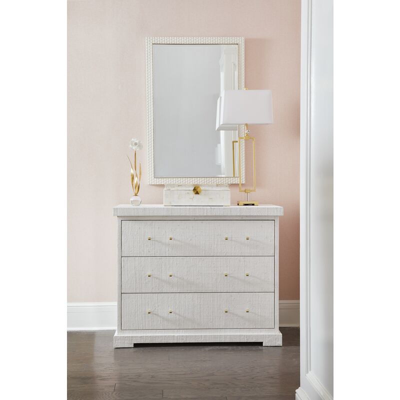 Chelsea House Serene Acrylic Rectangular Base Table Lamp