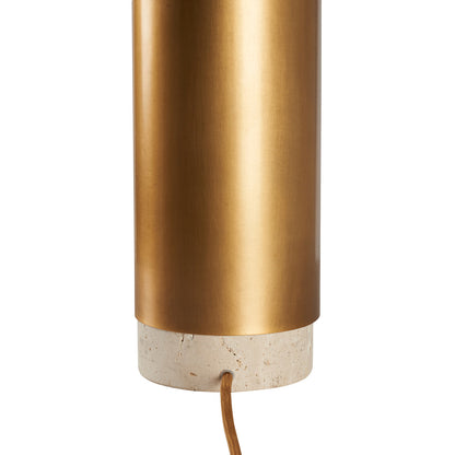 Wildwood Bridgeport Sculptural Brass Wrap Table Lamp