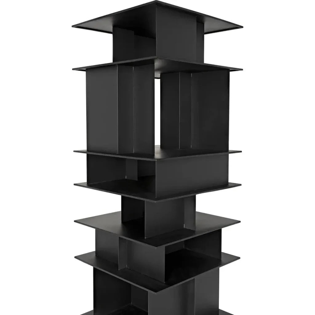 Pisa Shelf, Black Steel -- view 6