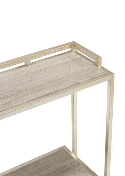 Bogart Metal Brown Home Bar Cart