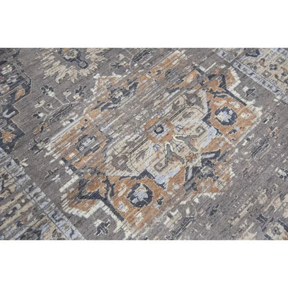Diet Medallion Rust Large Area Rugs For Living Room - LOOMLAN - LOOMLAN - Area Rugs