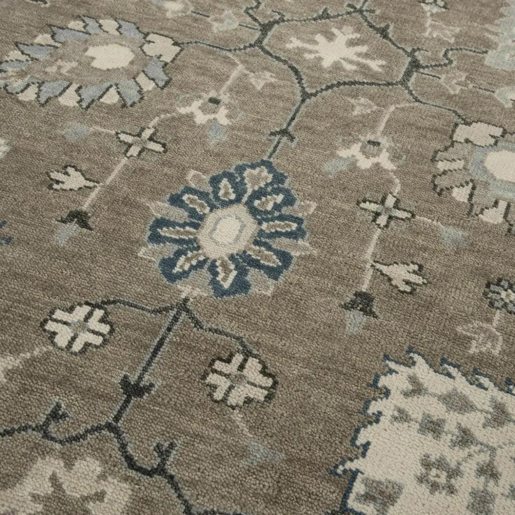 Clif Floral Brown Large Area Rugs For Living Room - LOOMLAN - LOOMLAN - Area Rugs