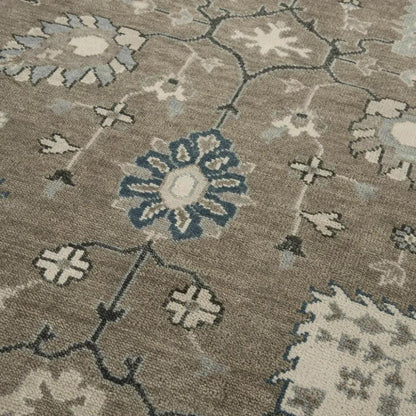 Clif Floral Brown Large Area Rugs For Living Room - LOOMLAN - LOOMLAN - Area Rugs
