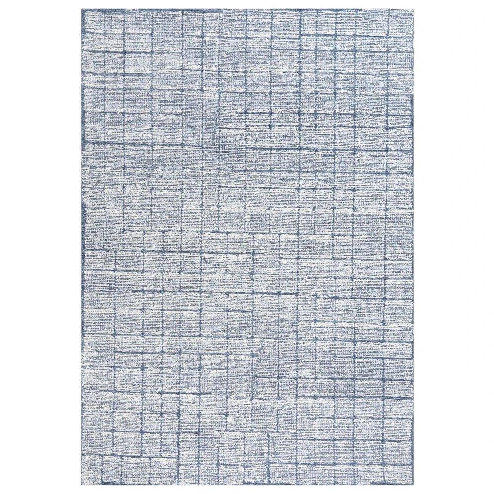 Chid Solid Blue Area Rugs For Living Room