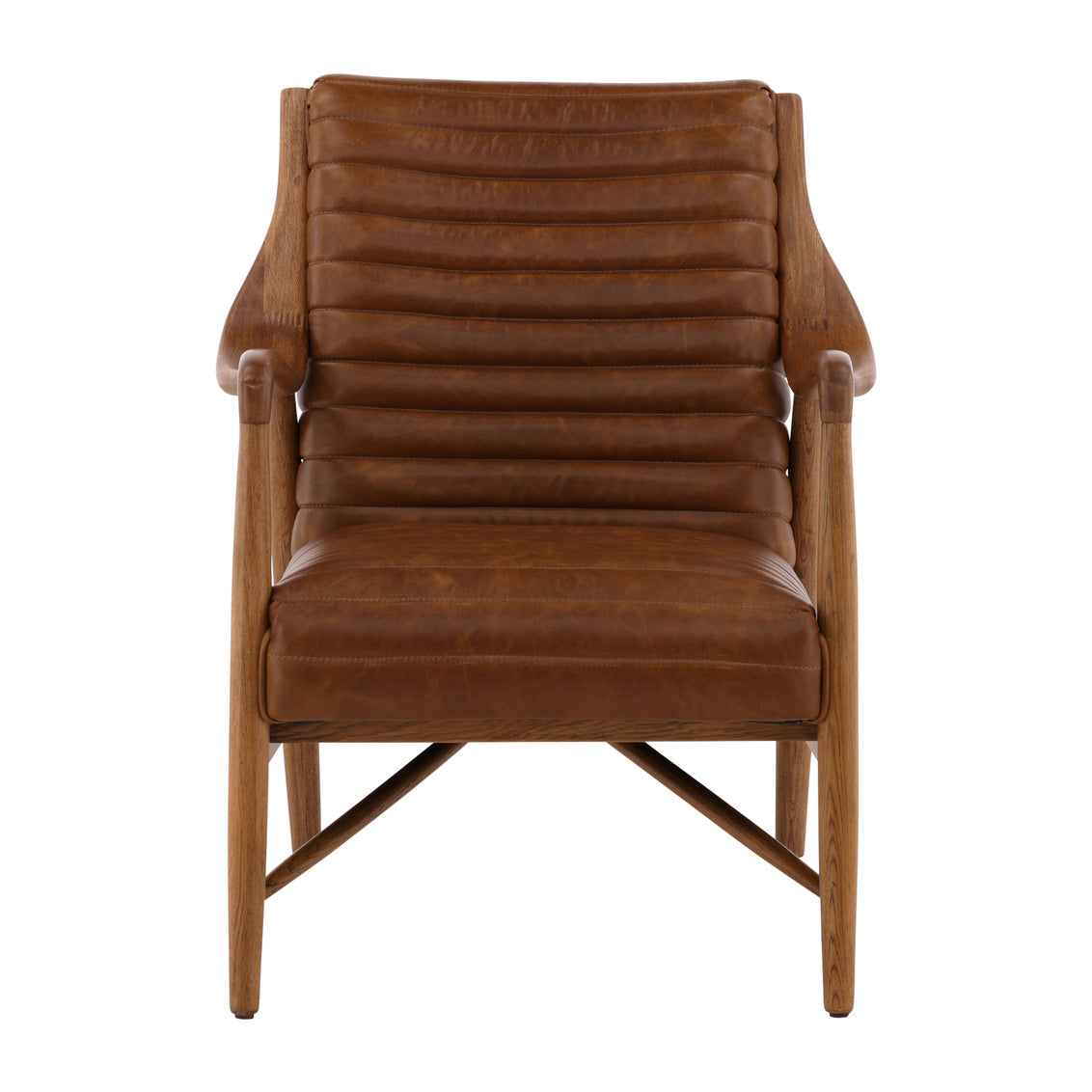 Furniture Classics Baxter Dark Brown Leather Occasional Chair