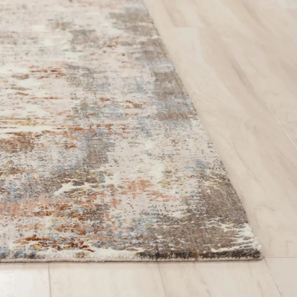 Cace Abstract Beige/ Multi Large Area Rugs -- beige