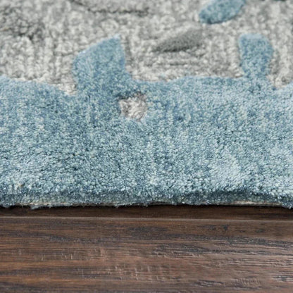 Camb Abstract Gray Large Area Rugs For Living Room - LOOMLAN - LOOMLAN - Area Rugs