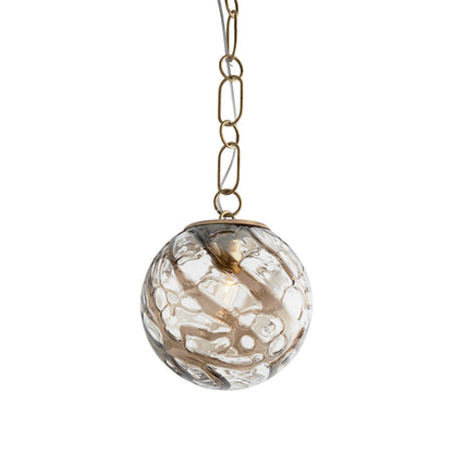 Amo Mouth Blown Glass Pendant