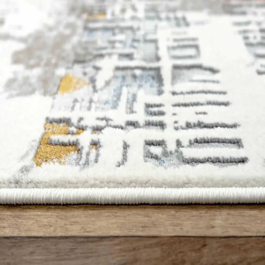 Cuck Abstract Area Rugs For Living Room - LOOMLAN - LOOMLAN - Area Rugs