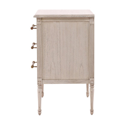 Furniture Classics Lillian Three Drawers Wood Chest