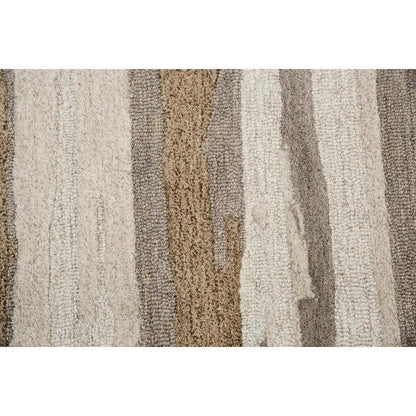 Bogg Abstract Tan Large Area Rugs For Living Room - LOOMLAN - LOOMLAN - Area Rugs