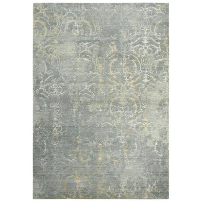 Brem Scroll Gray Large Area Rugs For Living Room