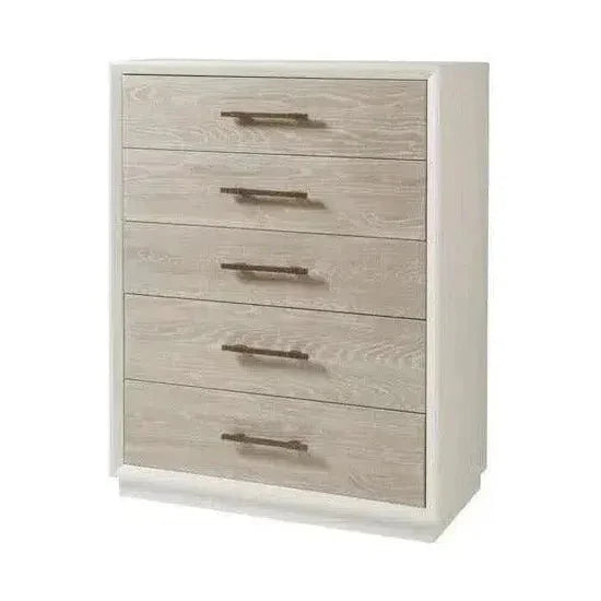 High Gloss Boca Grande Five Drawer Chest -- view 4