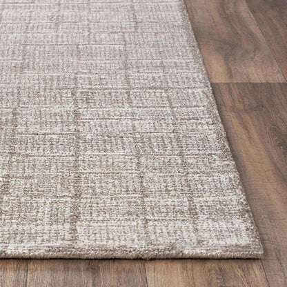 Chik Solid Brown Area Rugs For Living Room - LOOMLAN - LOOMLAN - Area Rugs