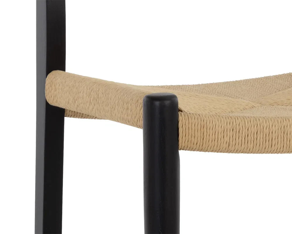 SUNPAN Bondi Rope Wooden Counter Stool