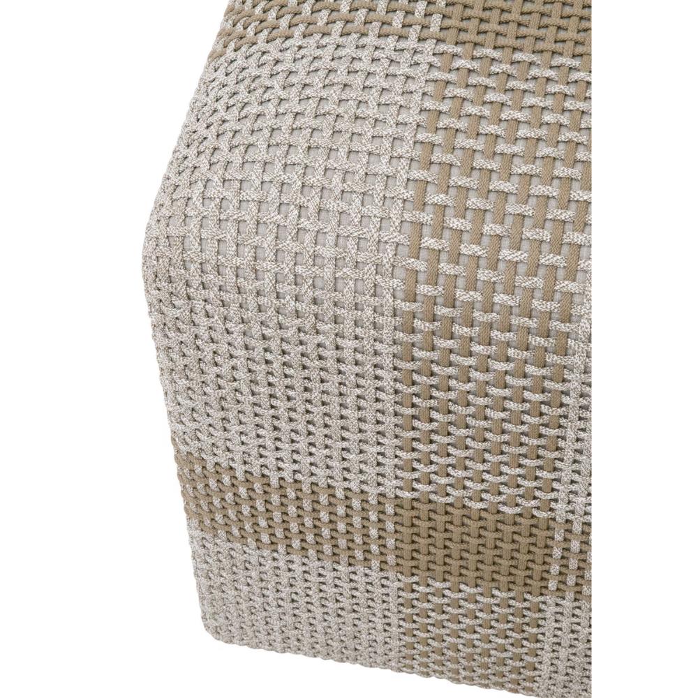 Cross Accent Cube Taupe Stripe - Heirloom Quality - view 8